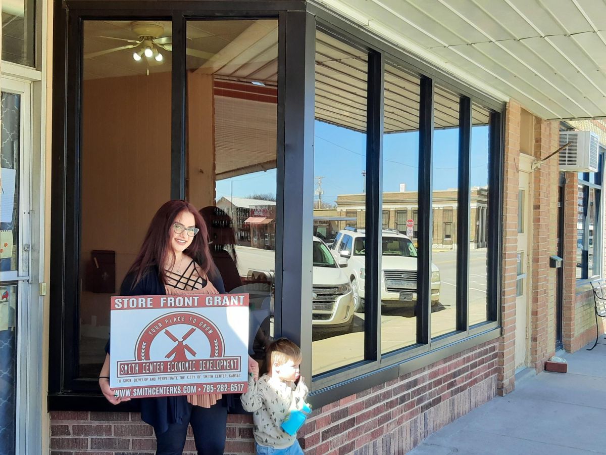 New windows in commercial building