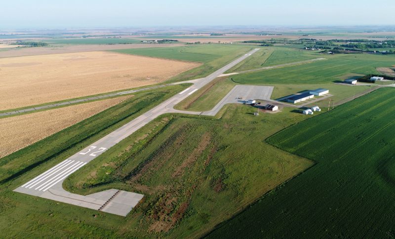 Aerial of the Airport